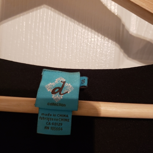 Debbie Shuchat gathered waist little black dress - Picture 5 of 5